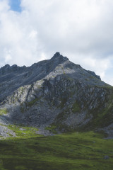 mountain in the alps