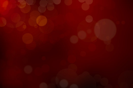Bokeh blur.Dark red sparkle. Christmas bokeh blur beautiful
