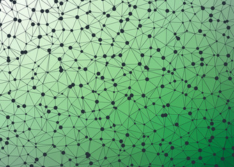 Obraz premium Abstract Low Polygon gradient Generative Art background illustration