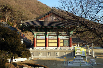 bomunsa Buddhist Temple of South Korea