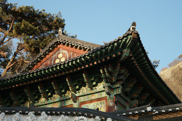 bomunsa Buddhist Temple of South Korea