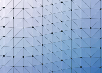 Abstract Low Polygon gradient Generative Art background illustration