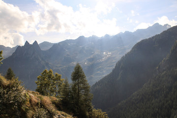 Zauberhafte Alpenlandschaft; Val Porcellizzo (Bernina-Alpen)