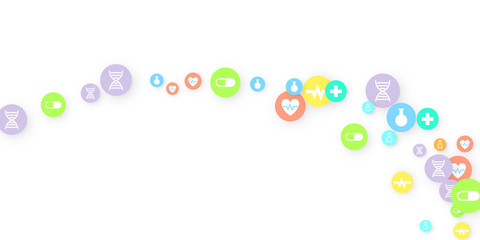 Pharmacy Background. Clinic Backdrop.