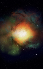 Space Dust and Gas Formation