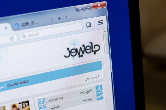 Ryazan, Russia - May 08, 2018: Jamnews website on the display of PC, url - Jamnews.com.