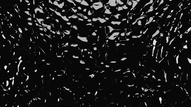 Black Liquid Abstract Looping Background