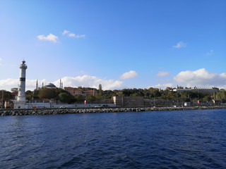 Fototapeta premium View of Istanbul from the Bosporus