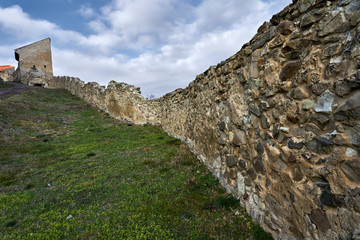Fototapeta na wymiar Medieval fortress ruins