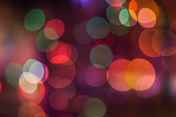  multicolored abstract background of blurred circles