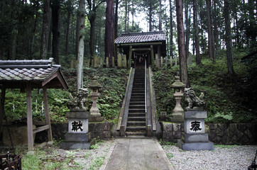Abandoned shinto temple, Ena Japan 