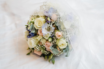 getting ready groom bride wedding