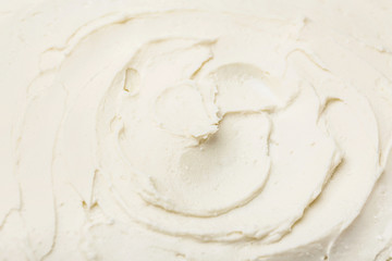 Tasty cream cheese as background