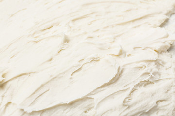 Tasty cream cheese as background