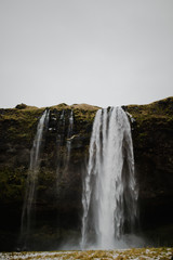 waterfall in deep forest