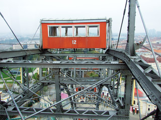 Vienna Giant Ferris Wheel or Wiener Riesenrad (Prater, Wien) - Vienna, Austria