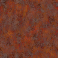 Rusty red brown seamless pattern.