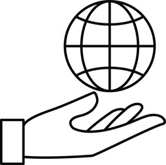 Responsibility icon, vector illustration