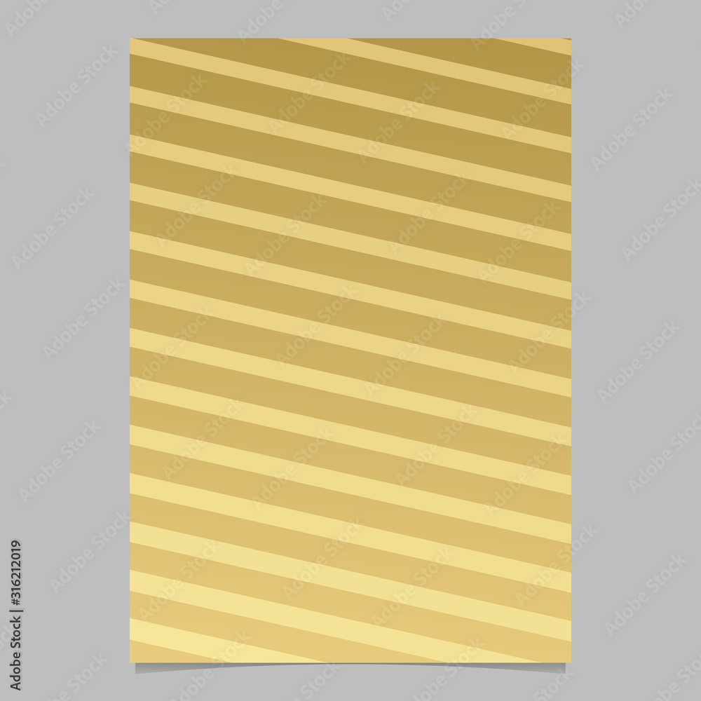 Poster abstract stripe page background - gradient vector stationery template