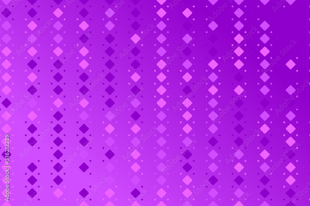 Poster diagonal square pattern background - geometric abstract colorful vector design with rounded squares