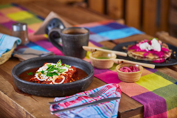 Enchiladas Oaxaqueñas