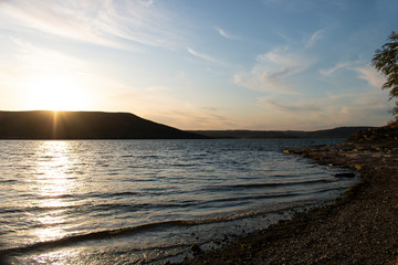 landscapes, Ukraine, Dniester river,  beautiful river