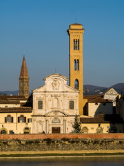 Italia, Toscana, Firenze, chiesa di Ognissanti.