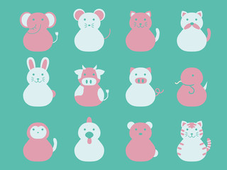 動物イラストセット3