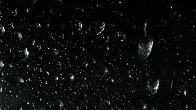Water dripping down screen, Wet screen overlay effect