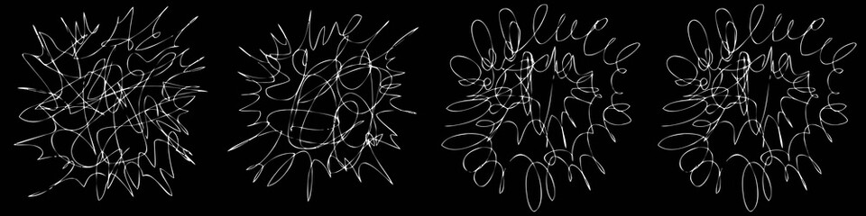 Sprite Sheets Chaos Loop. Ready for games or cartoon.