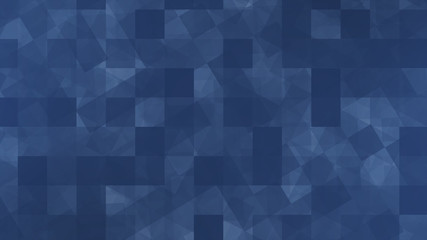 Classic blue background. Abstract square geometric background in classic blue - color of the year 2020. Clean minimal block pattern.
