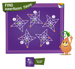 Find superfluous figure adult