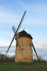 Fototapeta na wymiar Watten windmill, France 