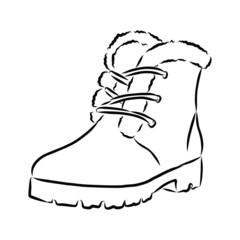 Female winter boots 
