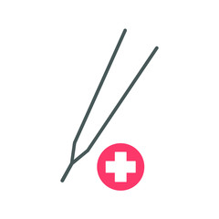 Clamp icon vector , eps 10