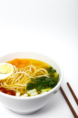 Homemade Oriental Ramen noodles