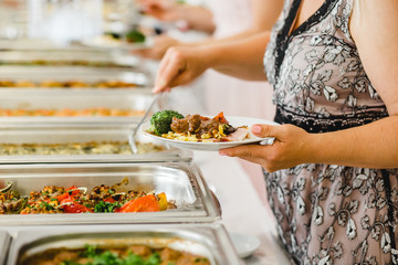 catering wedding buffet for events 