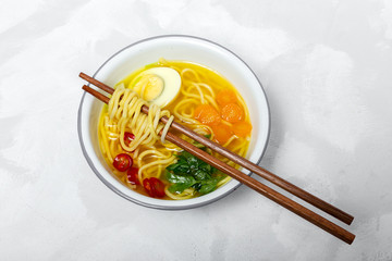 Homemade Oriental Ramen noodles