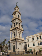 Fototapeta premium Pompei basilica santuario della beata vergine del santo rosario