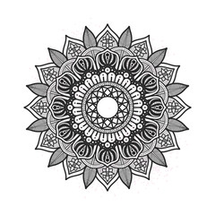 Hand Drawn Oriental Mandala