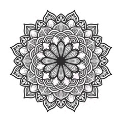 Hand Drawn Oriental Mandala