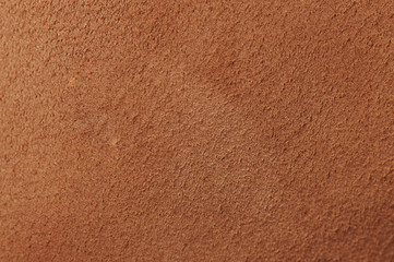 Plane surface of brown leather background