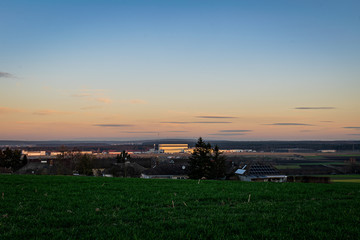 Kitzingen im Morgenrot 