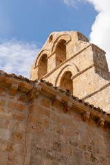 Romanesque hermitage of San Fagun in Los Barrios de Bureba, Burgos, Castilla y Leon, Spain