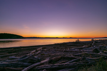 Whidbey Island Sunrise Overlooking Skagit Bay