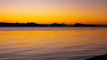 Whidbey Island Sunrise Overlooking Skagit Bay