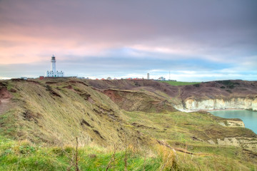 Fototapeta na wymiar Lighthouse at Flamborough