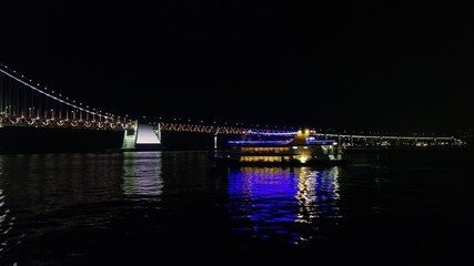 Fototapeta na wymiar 광안대교 gwangan bridge in busan