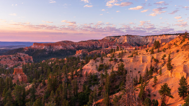 Sunrise in Bryce Canyon National Park, Utah