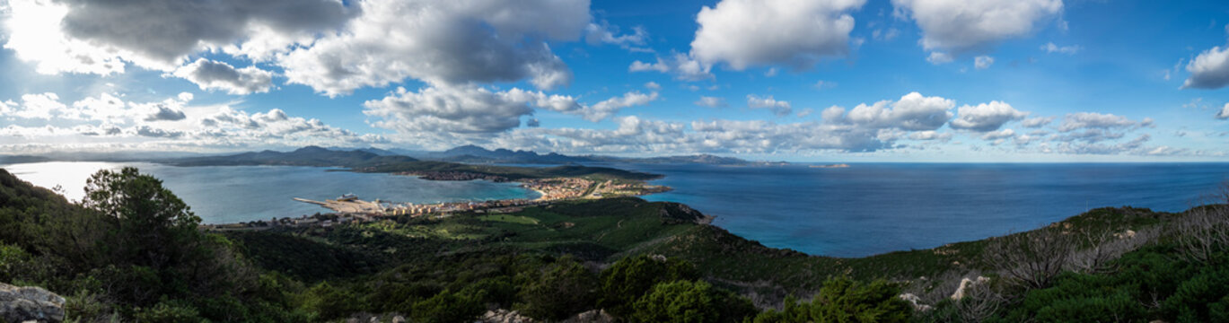 A beautiful view from Capo Figari